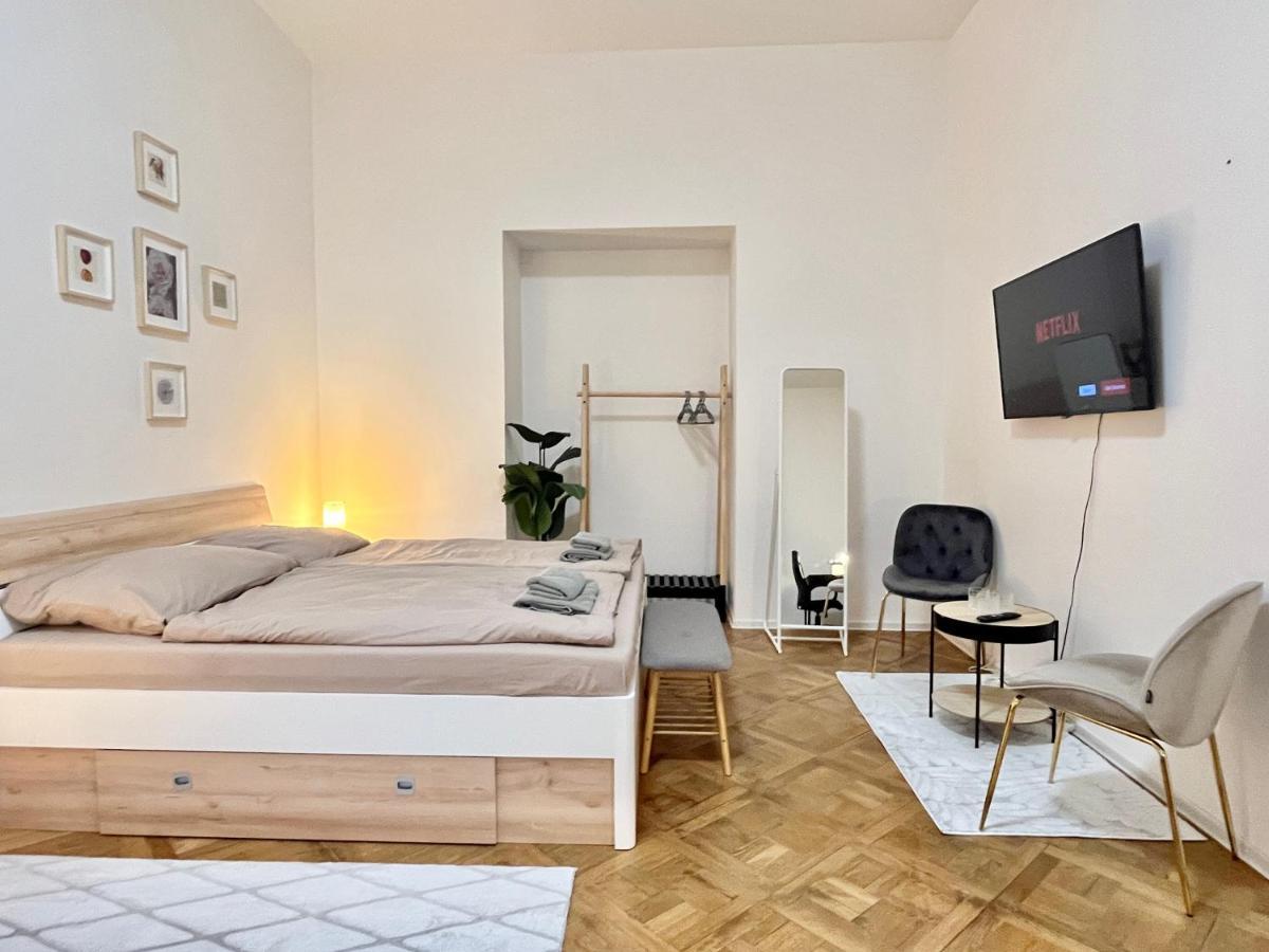 Apartment Spacious 2bdr With Free Parking In Wenceslas Square Prague